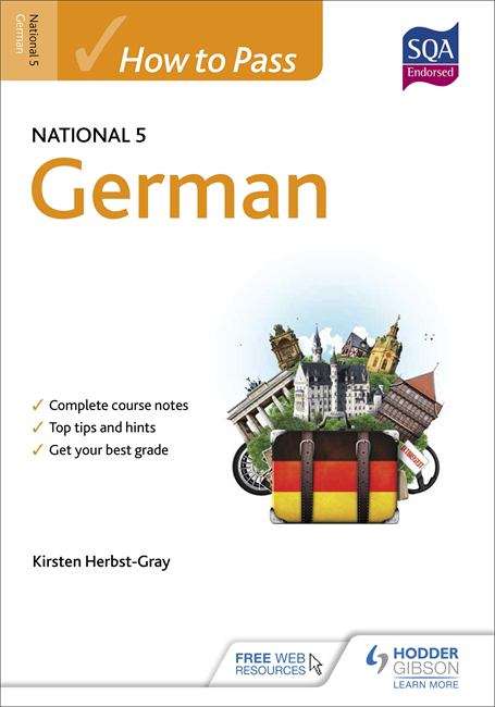 Book cover of How to pass National 5 German (PDF)