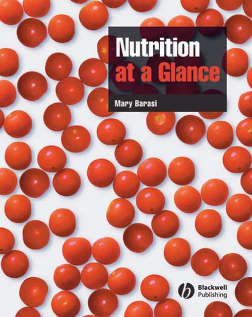 Book cover of Nutrition at a Glance (At a Glance)