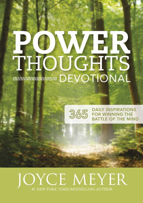 Book cover of Power Thoughts Devotional: 365 daily inspirations for winning the battle of your mind