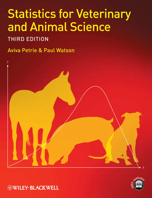 Book cover of Statistics for Veterinary and Animal Science (3)