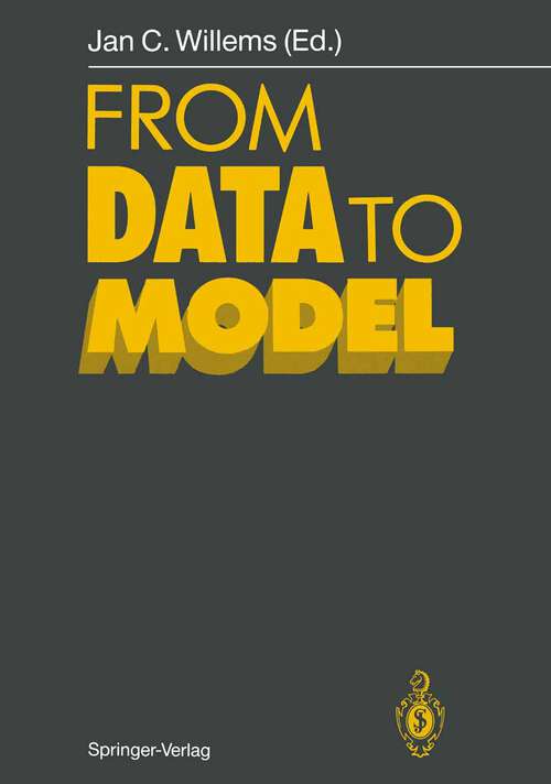Book cover of From Data to Model (1989)