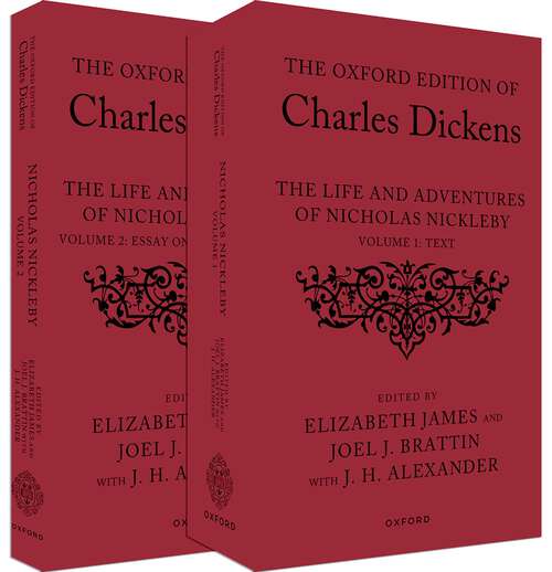 Book cover of The Oxford Edition of Charles Dickens: The Life and Adventures of Nicholas Nickleby (The Oxford Edition of Charles Dickens)