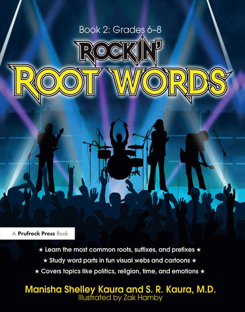 Book cover of Rockin' Root Words: Book 2, Grades 6-8