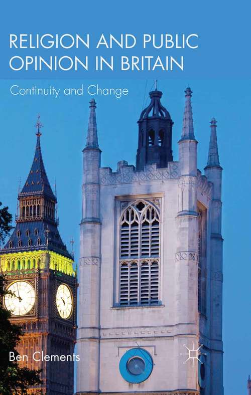 Book cover of Religion and Public Opinion in Britain: Continuity and Change (2015)
