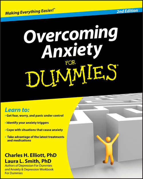 Book cover of Overcoming Anxiety For Dummies (2)