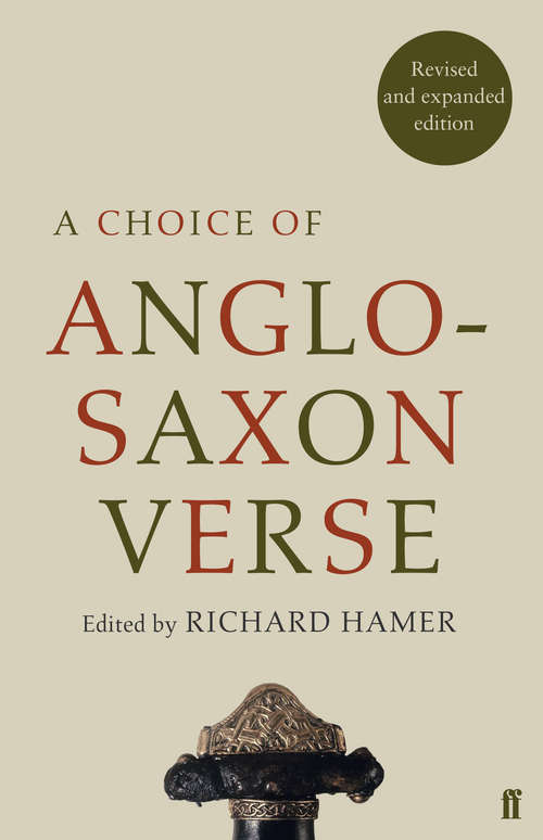 Book cover of A Choice of Anglo-Saxon Verse (Main)