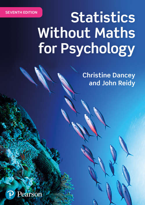 Book cover of Statistics Without Maths for Psychology