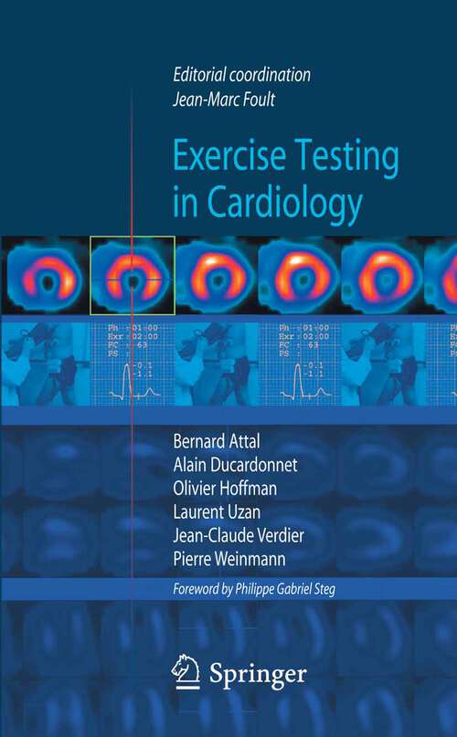Book cover of Exercise testing in cardiology (1st ed. 2009)