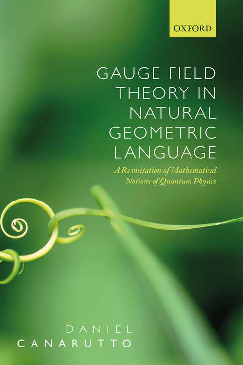 Book cover of Gauge Field Theory in Natural Geometric Language: A revisitation of mathematical notions of quantum physics