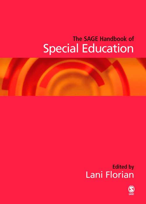 Book cover of The SAGE Handbook of Special Education (PDF)