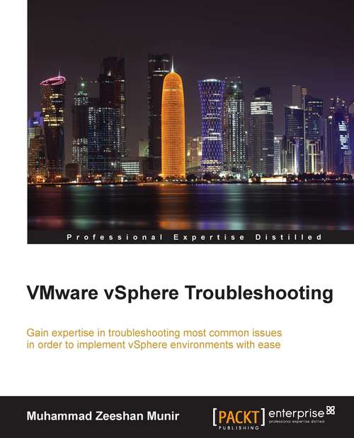 Book cover of VMware vSphere Troubleshooting