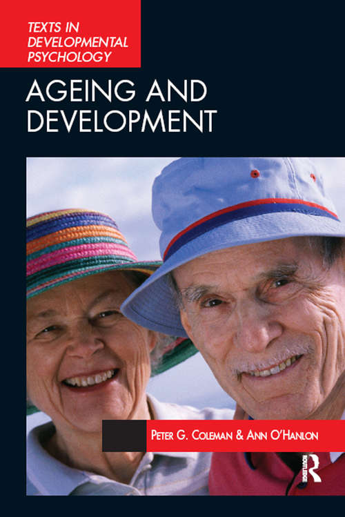Book cover of Aging and Development: Social and Emotional Perspectives (International Texts in Developmental Psychology)