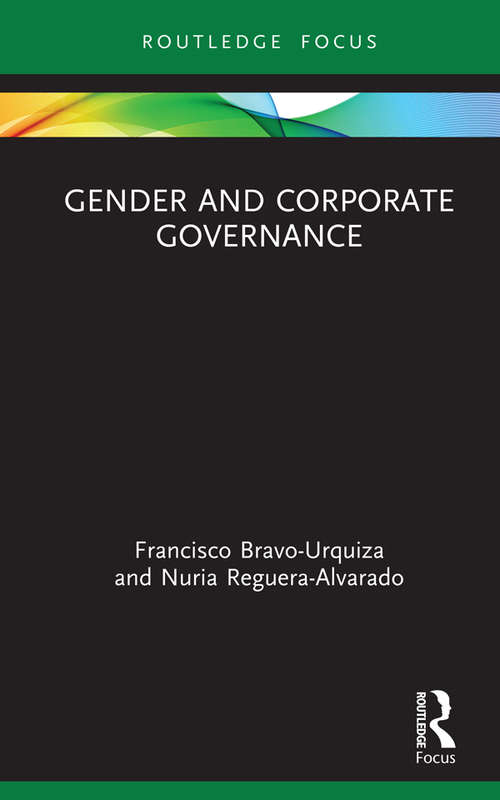 Book cover of Gender and Corporate Governance (Routledge Focus on Accounting and Auditing)