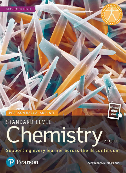 Book cover of Pearson Baccalaureate Chemistry Standard Level 2e (Pearson International Baccalaureate Diploma: International Editions)