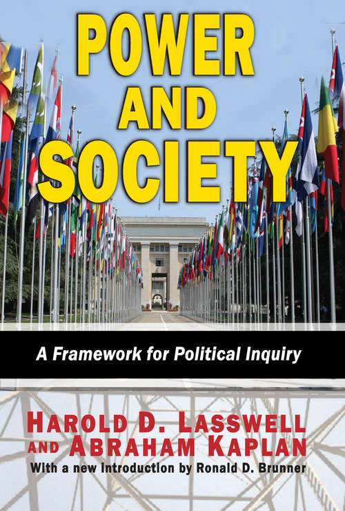 Book cover of Power and Society: A Framework for Political Inquiry