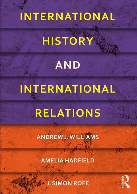 Book cover of International History and International Relations