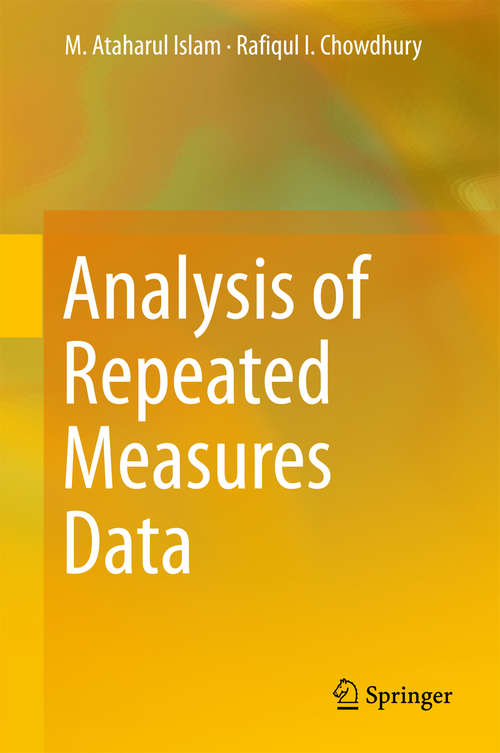 Book cover of Analysis of Repeated Measures Data