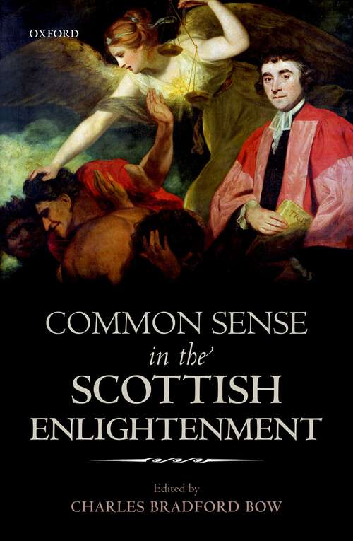 Book cover of Common Sense in the Scottish Enlightenment (Mind Association Occasional Series)