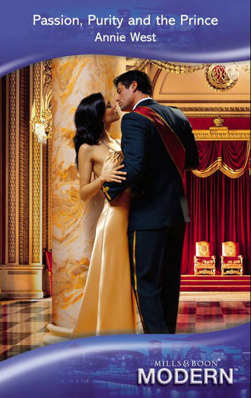 Book cover of Passion, Purity and the Prince (ePub First edition) (Mills And Boon Modern Ser.)