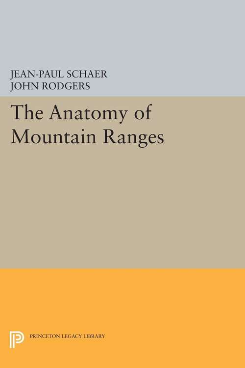 Book cover of The Anatomy of Mountain Ranges
