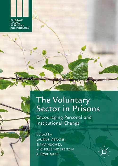 Book cover of The Voluntary Sector in Prisons: Encouraging Personal and Institutional Change (1st ed. 2016) (Palgrave Studies in Prisons and Penology)