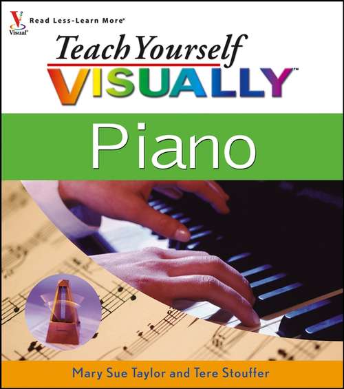 Book cover of Teach Yourself VISUALLY Piano