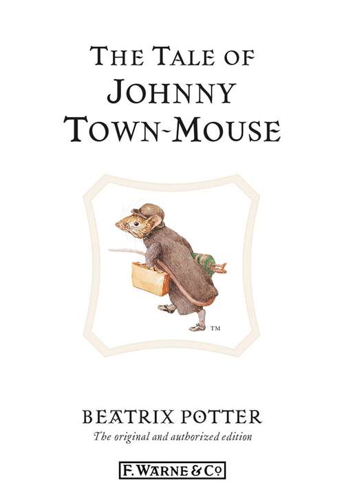 Book cover of The Tale of Johnny Town-Mouse (BP 1-23)