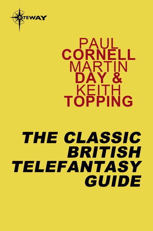 Book cover of The Classic British Telefantasy Guide