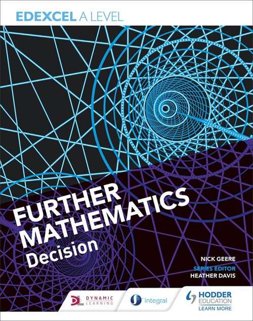 Book cover of Edexcel A Level Further Mathematics Decision