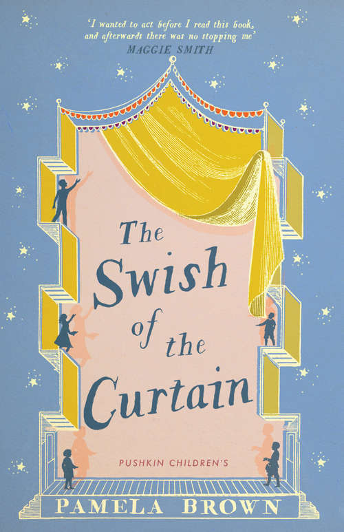 Book cover of The Swish of the Curtain: Blue Door 1 (Blue Door #1)