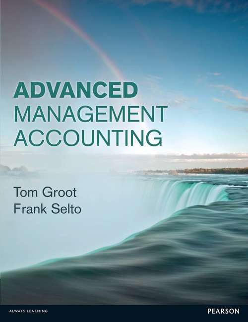 Book cover of Advanced Management Accounting