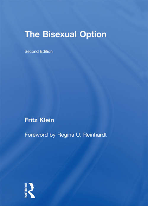 Book cover of The Bisexual Option: Second Edition (2)