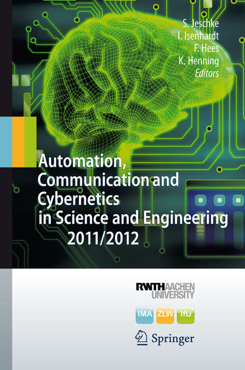 Book cover of Automation, Communication and Cybernetics in Science and Engineering 2011/2012 (2013)
