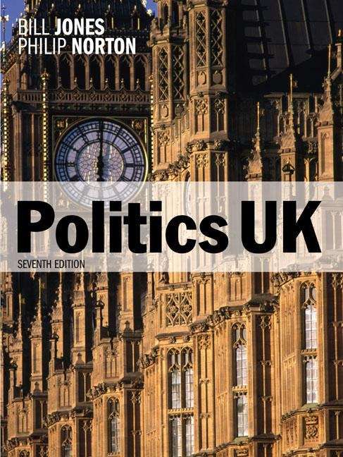 Book cover of Politics UK (7th edition) (PDF)