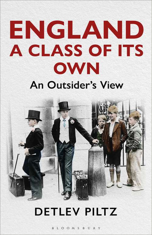 Book cover of England: An Outsider's View
