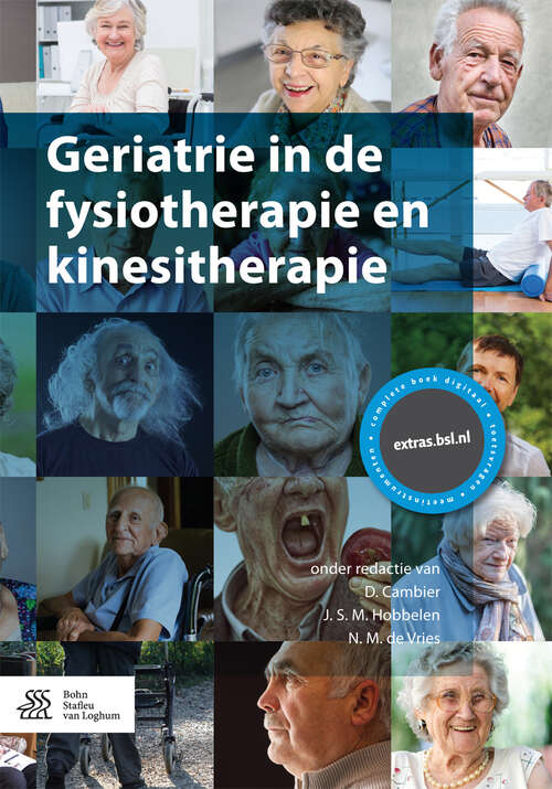 Book cover of Geriatrie in de fysiotherapie en kinesitherapie (1st ed. 2017)