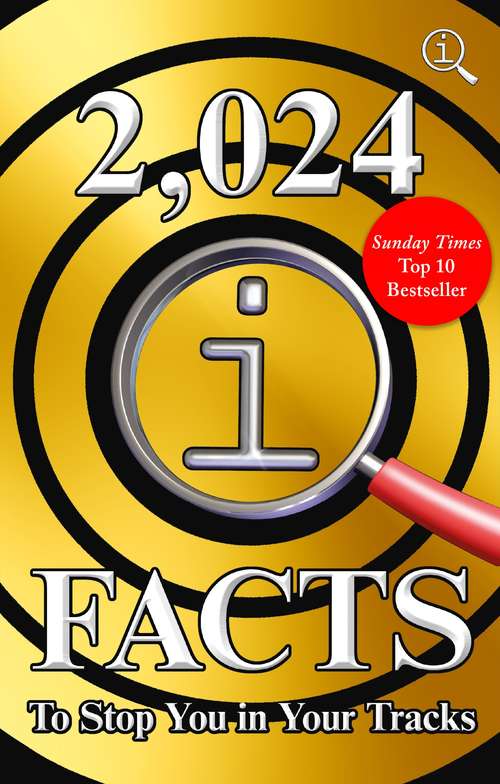 Book cover of 2,024 QI Facts To Stop You In Your Tracks (Main)