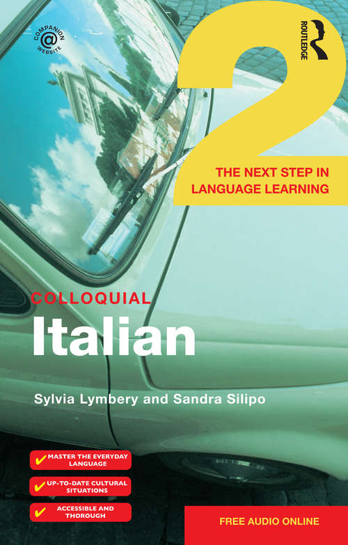 Book cover of Colloquial Italian 2: The Next Step in Language Learning
