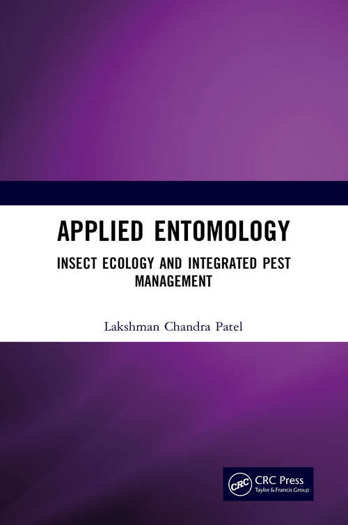 Book cover of Applied Entomology: Insect Ecology and Integrated Pest Management