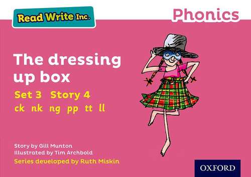 Book cover of Read Write Inc. Phonics: Pink Set 3 Storybook 4 The Dressing Up Box