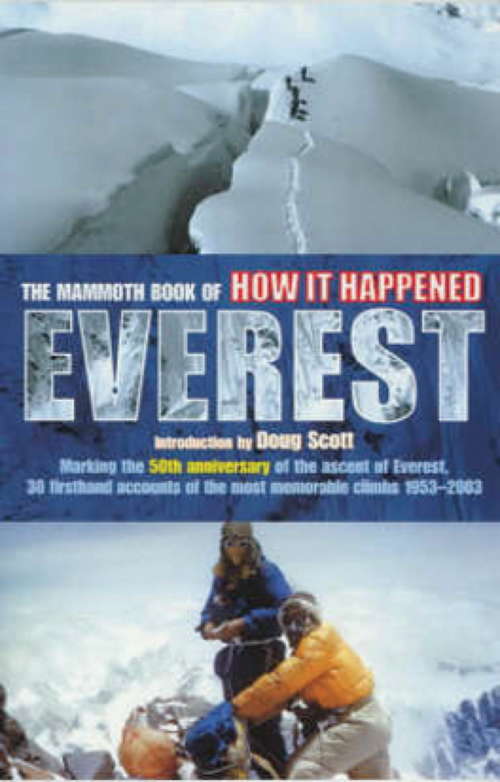 Book cover of The Mammoth Book of How it Happened - Everest (Mammoth Books)