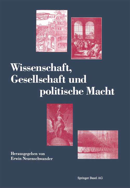 Book cover of Wissenschaft, Gesellschaft und politische Macht (1993)