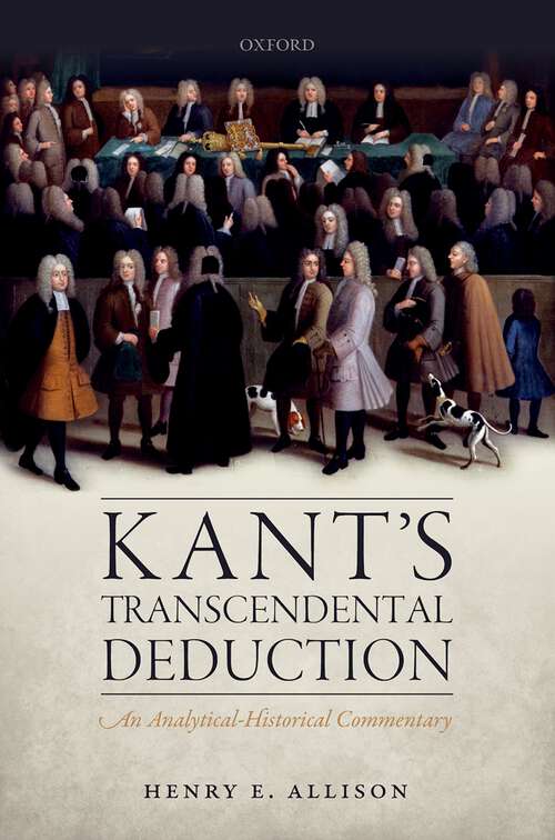 Book cover of Kant's Transcendental Deduction: An Analytical-Historical Commentary