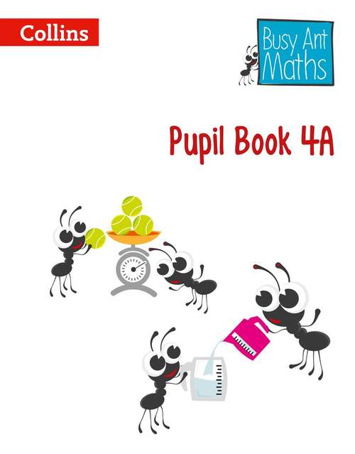 Book cover of Busy Ant Maths: Pupil Book 4A (PDF)