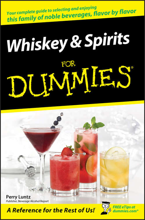 Book cover of Whiskey and Spirits For Dummies (4)