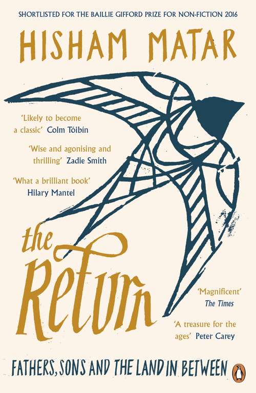 Book cover of The Return: Fathers, Sons and the Land In Between