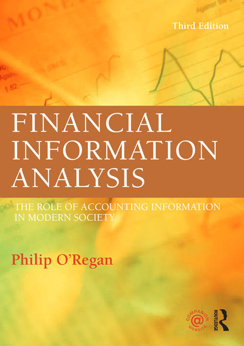 Book cover of Financial Information Analysis: The role of accounting information in modern society (3)
