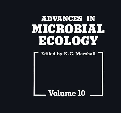 Book cover of Advances in Microbial Ecology (1988) (Advances in Microbial Ecology #10)