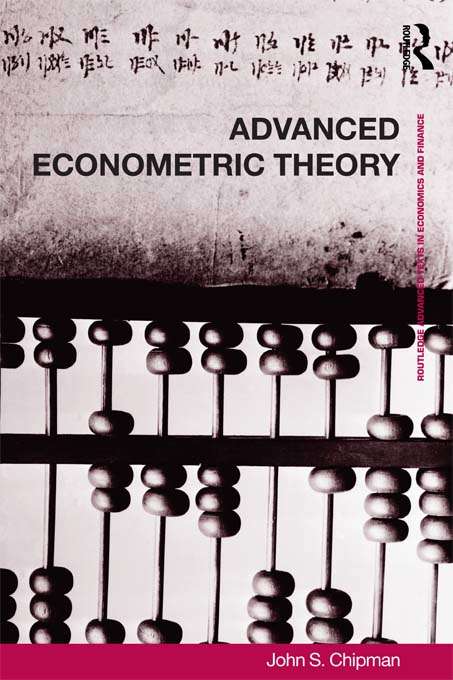 Book cover of Advanced Econometric Theory