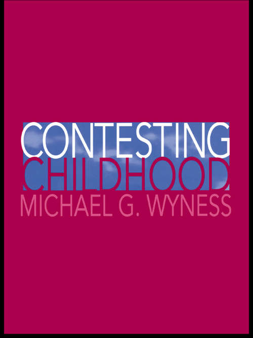 Book cover of Contesting Childhood